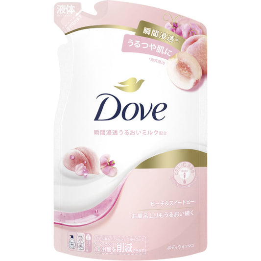 Wholesale Dove Japan - Peach & Sweet Pea Body Wash Refill - 330g | Carsha