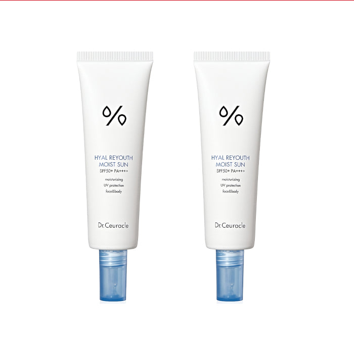 Wholesale Dr.Ceuracle - Hyal Reyouth Moist Sun SPF50+ PA++++ - 50ml 2ea Set | Carsha
