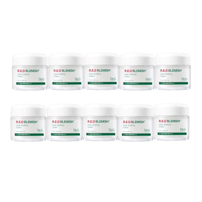 Wholesale Dr.G - R.E.D Blemish Clear Soothing Cream - 70ML - 70ml - White 10ea Set | Carsha