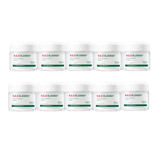 Wholesale Dr.G - R.E.D Blemish Clear Soothing Cream - 70ML - 70ml - White 10ea Set | Carsha