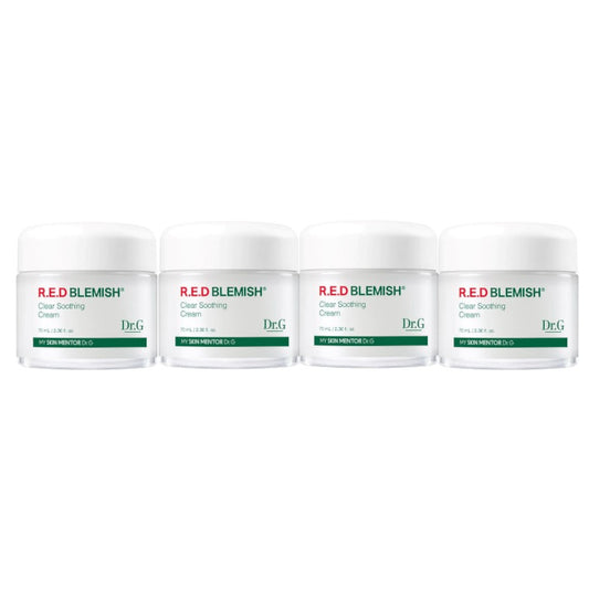 Wholesale Dr.G - R.E.D Blemish Clear Soothing Cream - 70ML - 70ml - White 4ea Set | Carsha