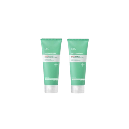 Wholesale Dr.G R.E.D Blemish Clear Soothing pH Cleansing Foam 150ml - 150ml - White 2ea Set | Carsha