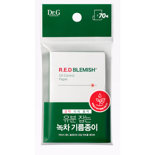 Wholesale Dr.G - R.E.D Blemish Oil Control Paper - 70 Sheets | Carsha