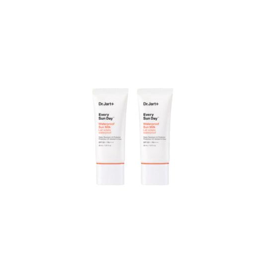 Wholesale Dr. Jart+ - Every Sun Day Waterproof Sun Milk SPF50+ PA++++ 30ml 2ea Set | Carsha