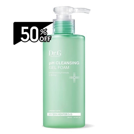 Dr.g Ph Cleansing Gel Foam 2021 200ml | Carsha Black Friday 50% OFF