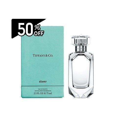 Tiffany&co Tiffany Sheer Edt 75ml | Carsha Black Friday 50% OFF