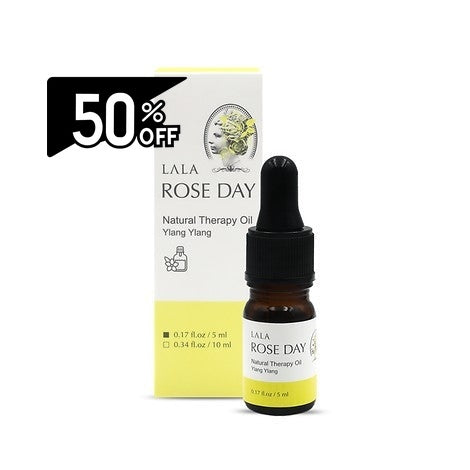 Lala Rose Day Natural Therapy Oil Inner Perfume 5ml Ylang Ylang | Carsha Black Friday 50% OFF