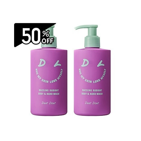 Deardoer Dazzling Radiant Bodywash 300ml Duo | Carsha Black Friday 50% OFF