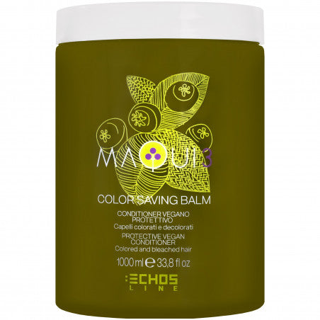 Wholesale Echosline Maqui 3 Color Saving Balm Conditioner - balsamo vegetale per capelli colorati, 1000 ml | Carsha