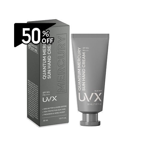 Uvx Quantum Mercury Sun Hand Cream_blue Wave 30ml | Carsha Black Friday 50% OFF