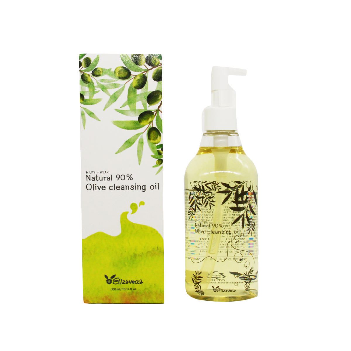 Wholesale Elizavecca - Natural 90% Olive Cleansing Oil - 300ml | Carsha