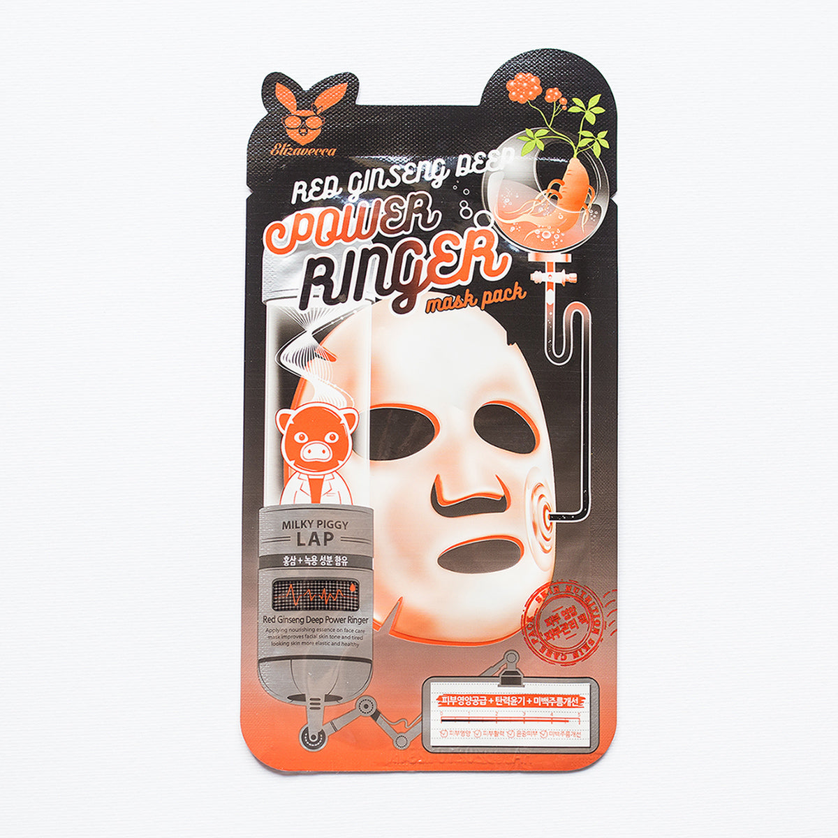 Wholesale Elizavecca - Red Ginseng Deep Power Ringer Mask Pack - 1pc | Carsha