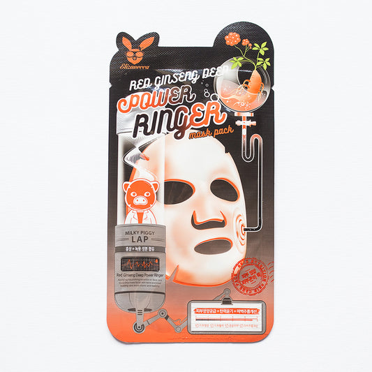 Wholesale Elizavecca - Red Ginseng Deep Power Ringer Mask Pack - 1pc | Carsha