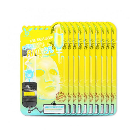 Wholesale Elizavecca - TeaTree Deep Power Ringer Mask Pack - 10pc | Carsha