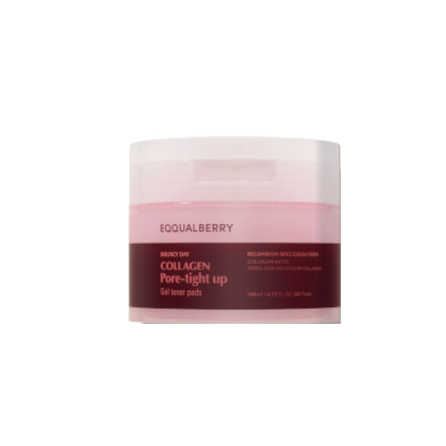 Wholesale EQQUALBERRY - Collagen Pore-Tight Up Gel Toner Pads - 140ml/60pads | Carsha