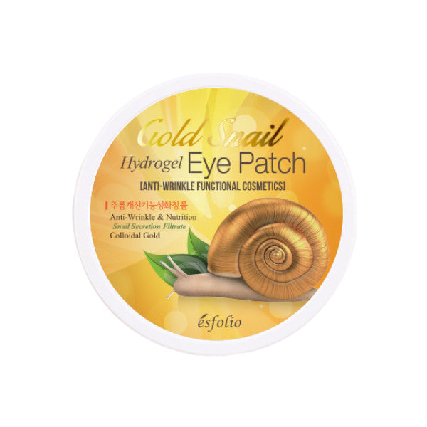 Wholesale esfolio - Gold Snail Hydrogel Eye Patch - 60pcs | Carsha