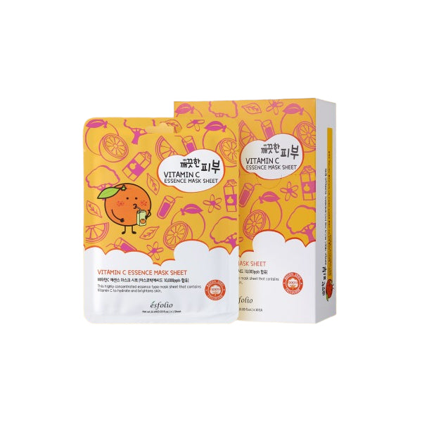 Wholesale esfolio - Pure Skin Essence Mask Sheet - 25ml *1pc - Vitamin C | Carsha