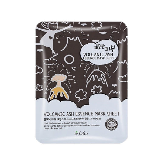 Wholesale esfolio - Pure Skin Essence Mask Sheet - 25ml*1pc - Volcanic Ash | Carsha