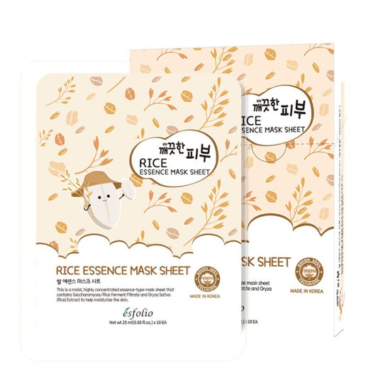 Wholesale esfolio - Rice Essence Mask Sheet - 25ml*10ea | Carsha