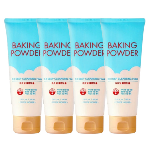 ETUDE - Baking Powder BB Deep Cleansing Foam - 160ml (4ea) Set