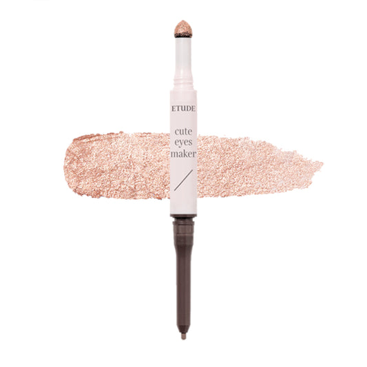 Wholesale DEAL Etude - Cute Eyes Maker - 0.1g + 0.5g - Rose Shimmer | Carsha