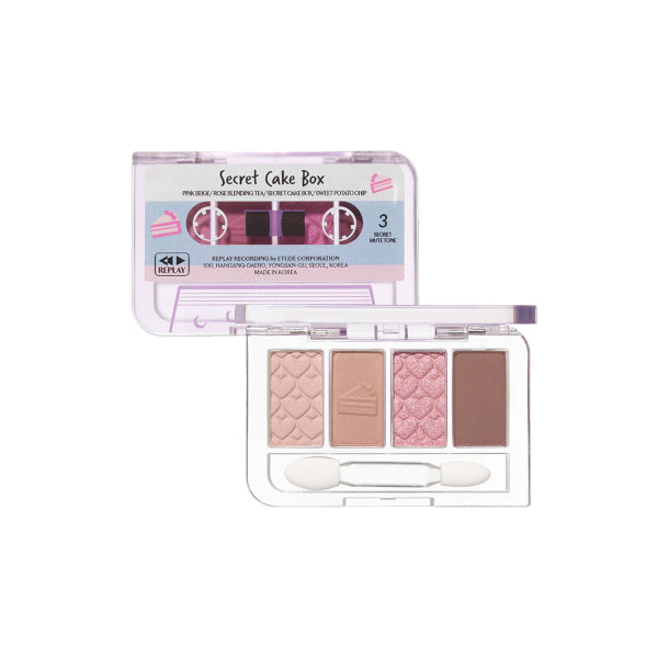 Wholesale DEAL Etude - Play Color Eyes Replay Edition - 4g - Secret Cake Box | Carsha