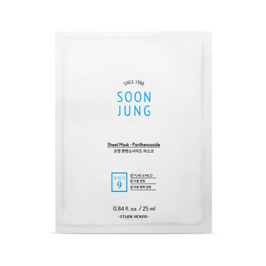 Wholesale Deal ETUDE - Soon Jung Panthensoside Sheet Mask - 1pc | Carsha
