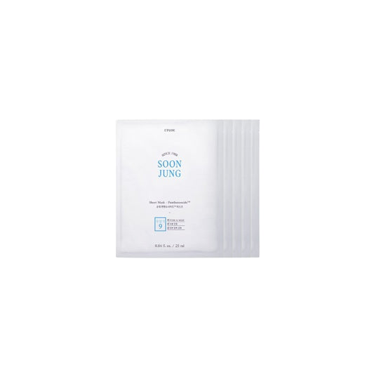 Wholesale ETUDE - Soon Jung Panthensoside Sheet Mask 5ea Set | Carsha