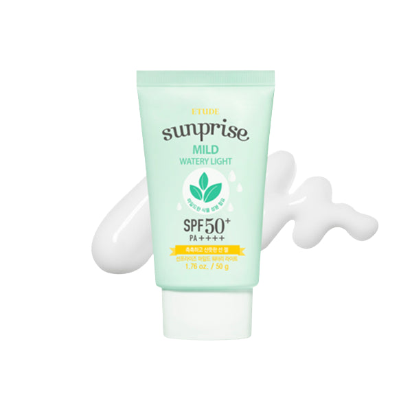 Wholesale Deal ETUDE - Sunprise Mild Watery Light Sunscreen SPF 50+ PA++++ - 50g | Carsha