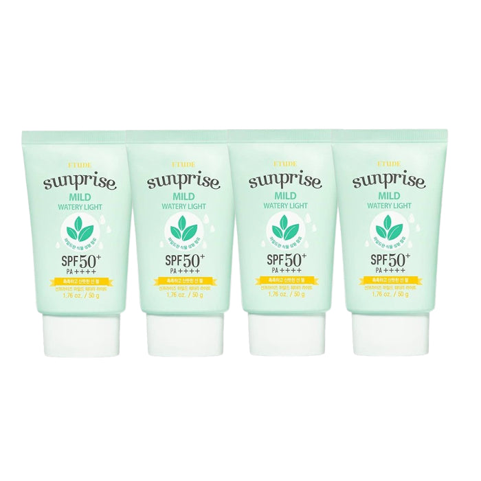 Wholesale ETUDE - Sunprise Mild Watery Light Sunscreen SPF 50+ PA++++ - 50g 4ea Set | Carsha