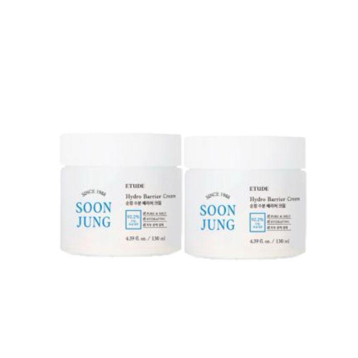 Wholesale ETUDE - Soon Jung Hydro Barrier Cream - 130ml 2ea Set | Carsha