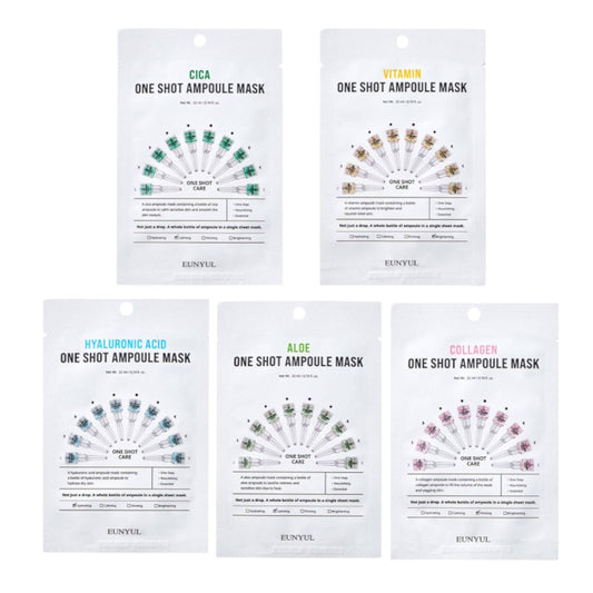 Wholesale EUNYUL - One Shot Ampoule Mask 5pcs Set | Carsha