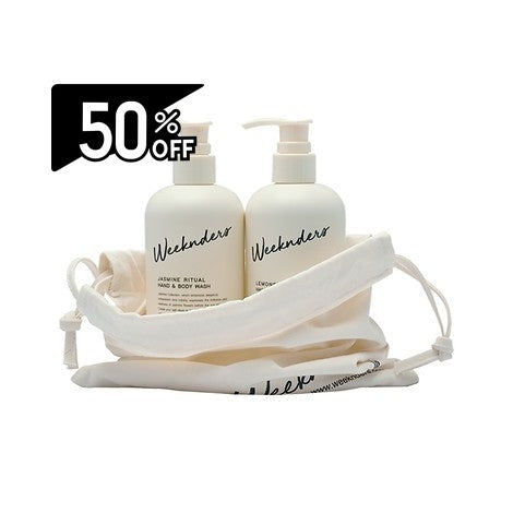 Weeknders Jasmine Ritual Hand & Body Duo Set 300ml | Carsha Black Friday 50% OFF