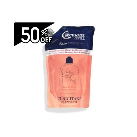 Loccitane Cherry Blossom Bath And Shower Gel Eco Refill 500ml | Carsha Black Friday 50% OFF