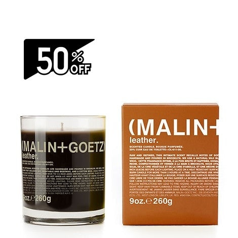 Malin+goetz Leather Candle | Carsha Black Friday 50% OFF