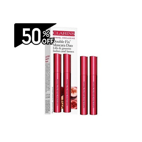 Clarins Lash&brow Double Fix Mascara Duo | Carsha Black Friday 50% OFF