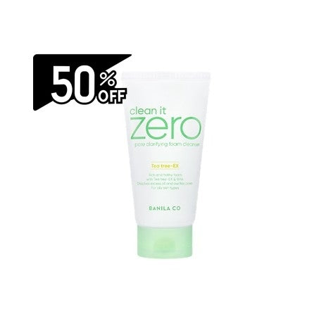 Banila Co [r]clean It Zero Pore Clarifying Foam Cleanser 150ml | Carsha Black Friday 50% OFF