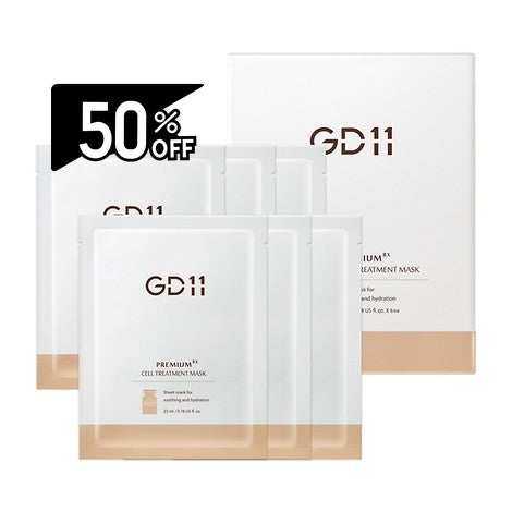 Gd11 Premium Rx Cell Treatment Mask (6ea) | Carsha Black Friday 50% OFF