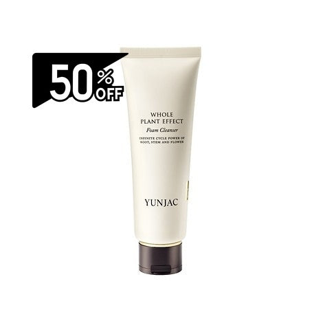 Yunjac Whole Plant Effect Foam Cleanser 120ml | Carsha Black Friday 50% OFF