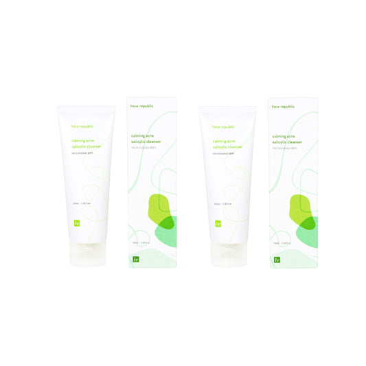 Wholesale face republic Calming Acne Salicylic Cleanser - 100ml 2ea Set | Carsha