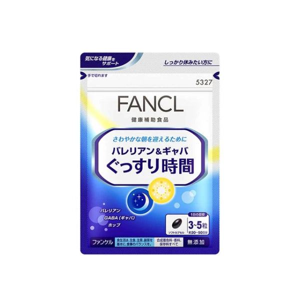 Wholesale Fancl - Valerian & Gaba Good Sleep Time 30-50 Day Supply - 150 tablets | Carsha