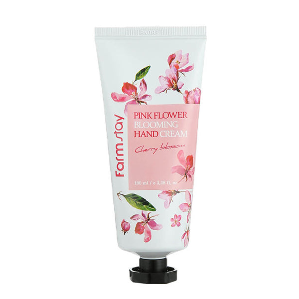 Wholesale Farm Stay - Pink Flower Blooming Hand Cream - 100ml - Cherry Blossom | Carsha