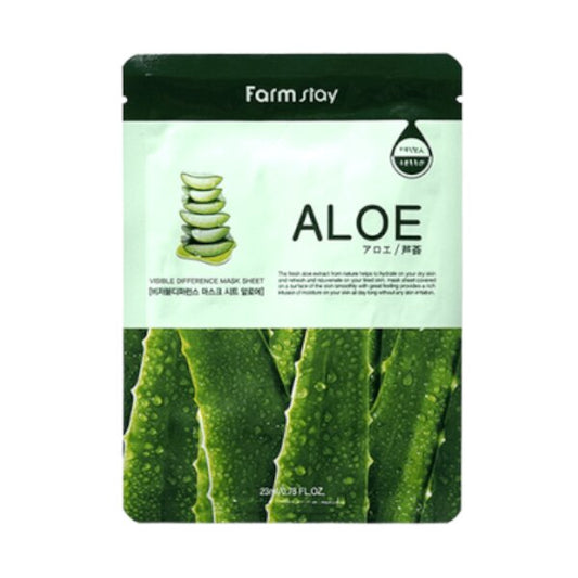 Farm Stay - Visible Difference Mask Sheet - Aloe - 1pc