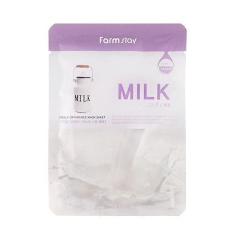 Wholesale Farm Stay - Visible Difference Mask Sheet - Milk - 1pc | Carsha