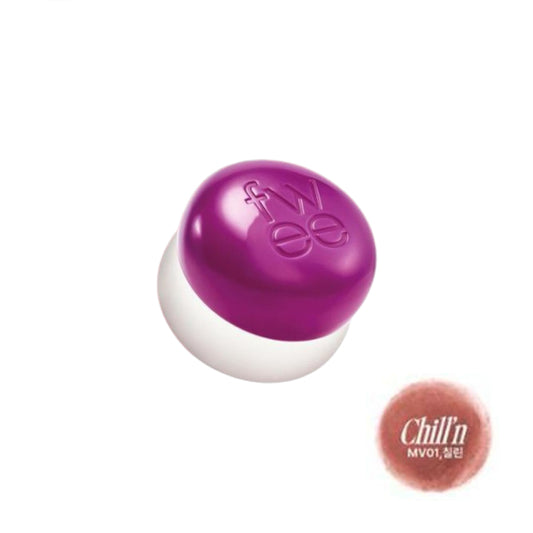 Fwee - Lip & Cheek Blurry Pudding Pot - 5g - MV01 Chill'n