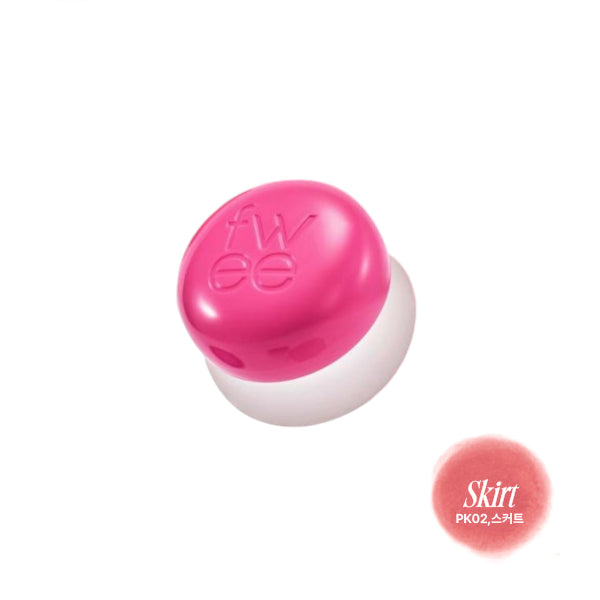 Wholesale DEAL Fwee - Lip & Cheek Blurry Pudding Pot - 5g - PK02 Skirt | Carsha