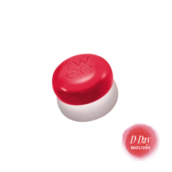 Wholesale DEAL Fwee - Lip & Cheek Blurry Pudding Pot - 5g - RD01 D-Day | Carsha