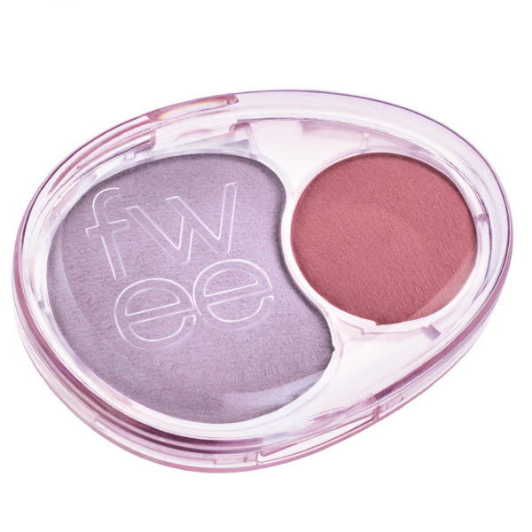 Wholesale DEAL Fwee - Mellow Dual Blusher - 7.2g - MV02 Icy Cupid | Carsha