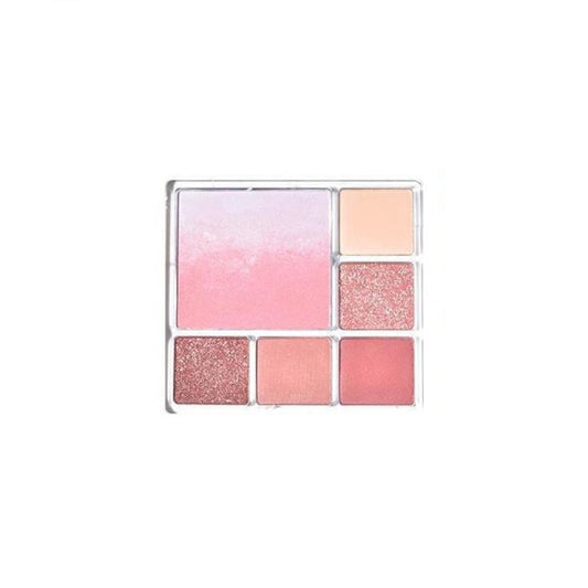 Wholesale Gogo Tales - Soft Mist Blusher 6-Color Eyeshadow Palette - 14g - G02 Sweet Rendezvous | Carsha