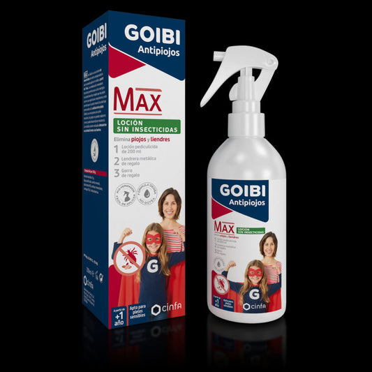 Cinfa Lozione goibi antipiojos MAX senza insetticidi 200 ML